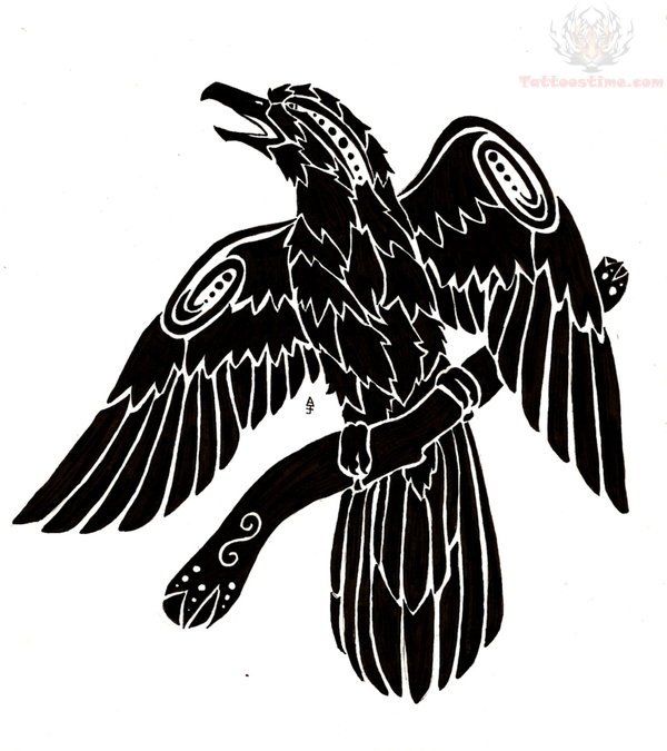 Crow Tattoos Designs & Ideas : Page 18