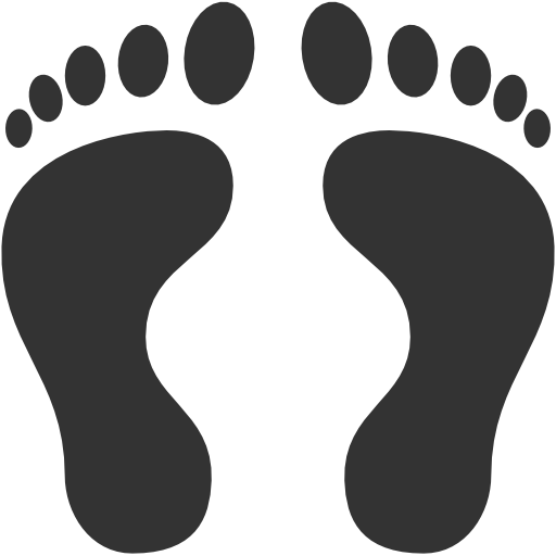 Footprints, human icon | Icon search engine