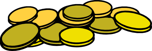 Pix For > Clipart Coins