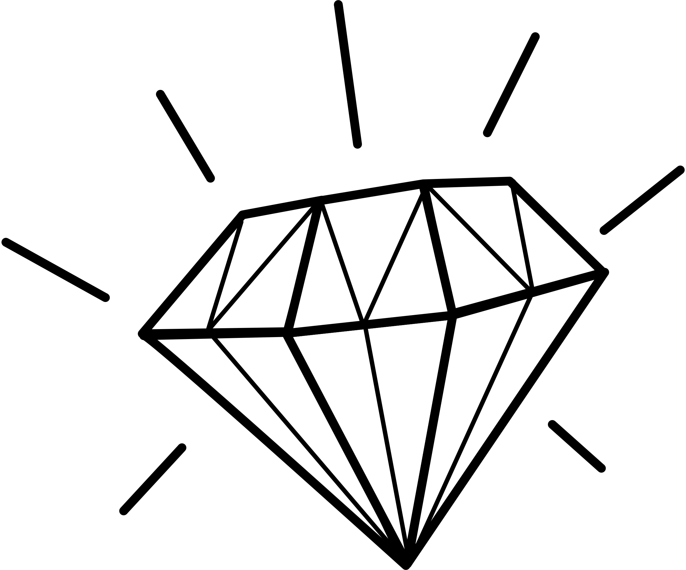 Diamond Clip Art Black And White | Clipart Panda - Free Clipart Images