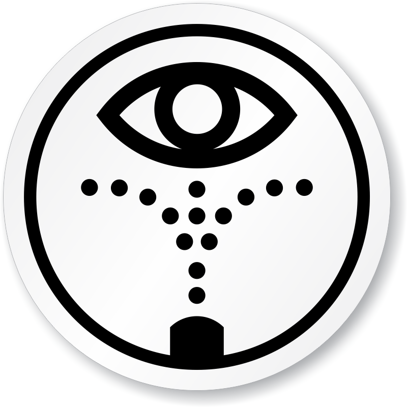 Emergency Eye Wash Station Symbol ISO Circle Sign, SKU: IS-1241 ...