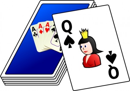 Playing cards clip art Free vector for free download (about 4 files).