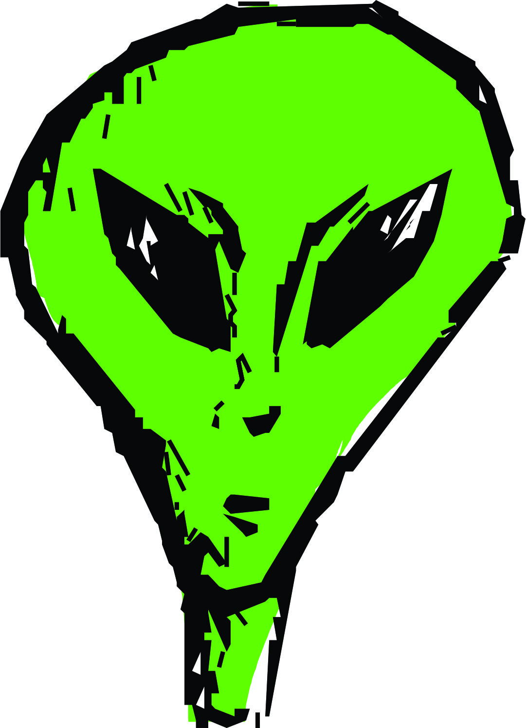 Green Alien Head Images & Pictures - Becuo