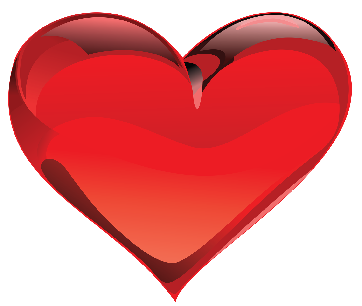 Large Red Heart Clipart