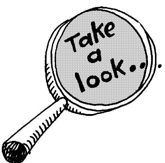 magnifying glass - Clip Art Gallery