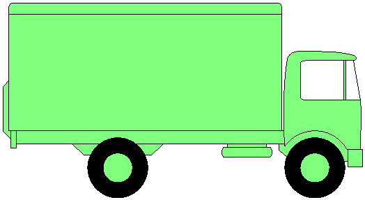 Green Delivery Truck Clipart | Clipart Panda - Free Clipart Images
