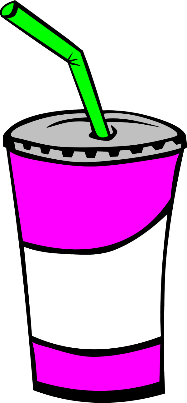 Fast Food Drinks - vector Clip Art