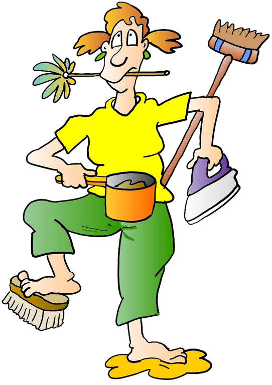 Mother Cleaning Clipart | Clipart Panda - Free Clipart Images