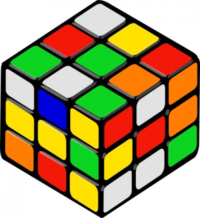 Rubik Cube Solving clip art Vector clip art - Free vector for free ...