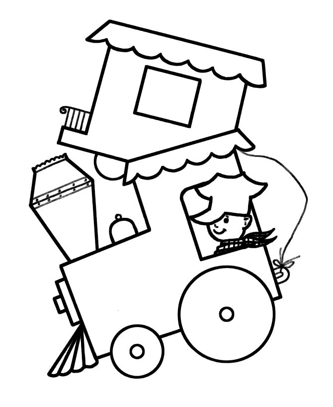 Simple Coloring Pages (5) | Coloring Kids