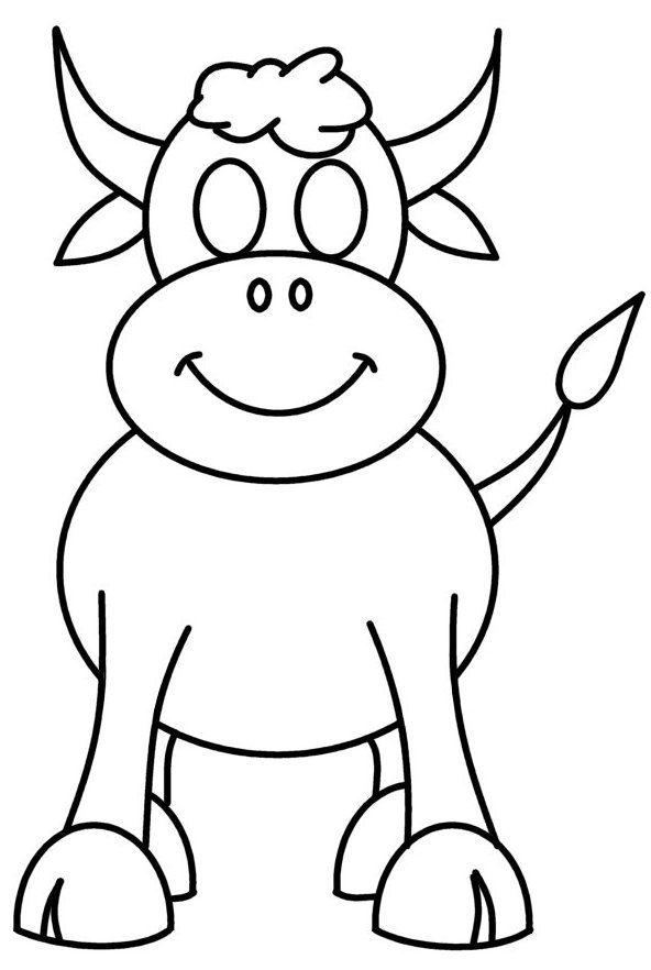 How To Draw Cartoons: Cow - Bull