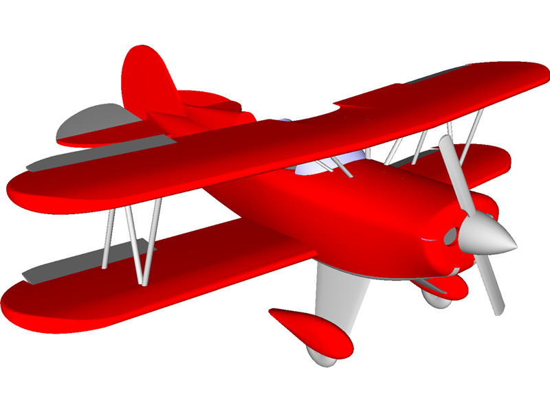SPAD S.XIII Biplane 3D CAD Model Download | 3D CAD Browser