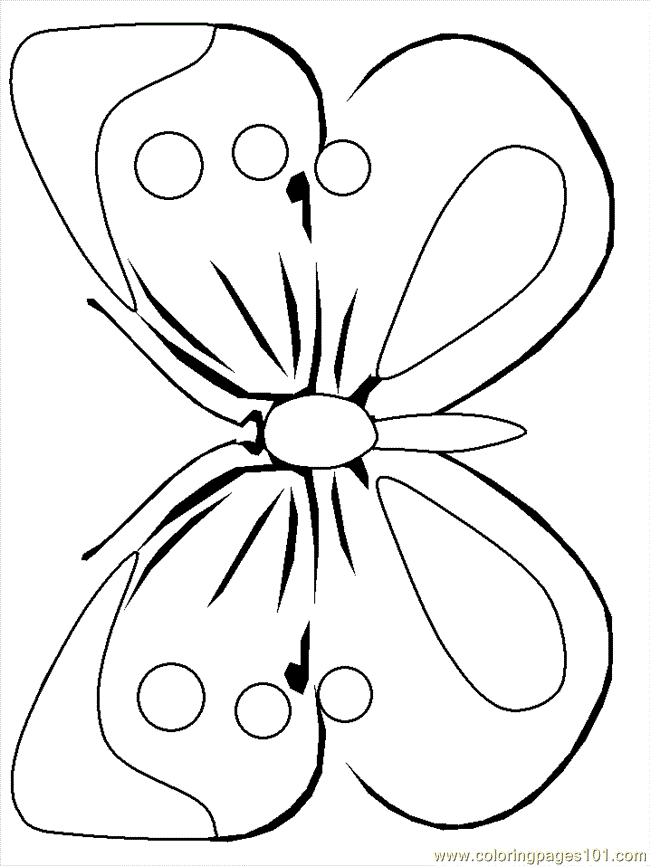 Coloring Pages beautifull Butterflys (Insects > Beautifull ...