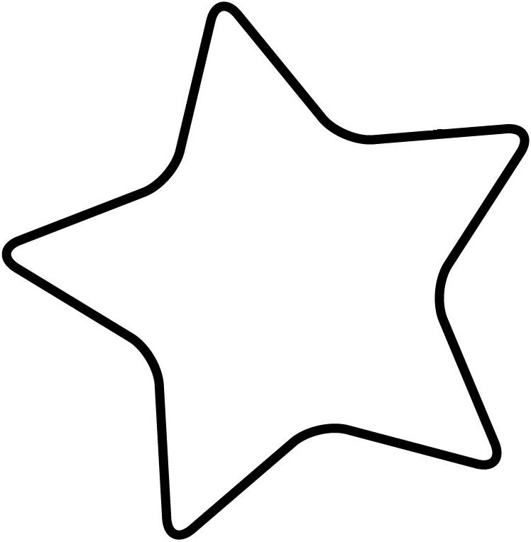 Large Star Template Cliparts co