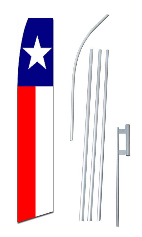Texas Feather Banner Sign Kit by NEOPlex on Sale $79.95