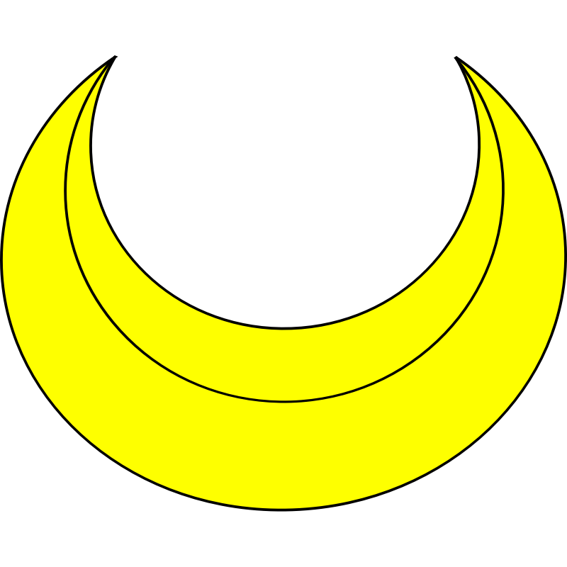 free clipart crescent moon - photo #14