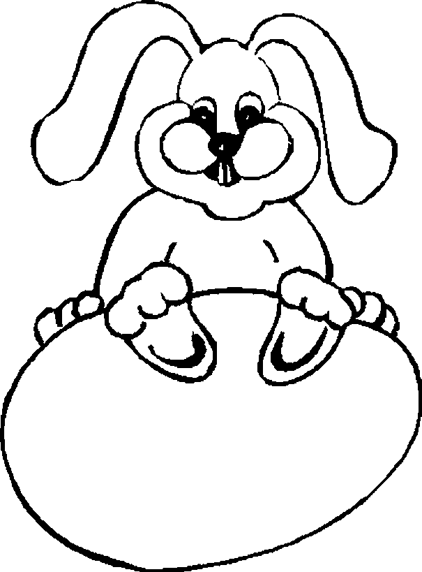 Easter Bunny Print Out