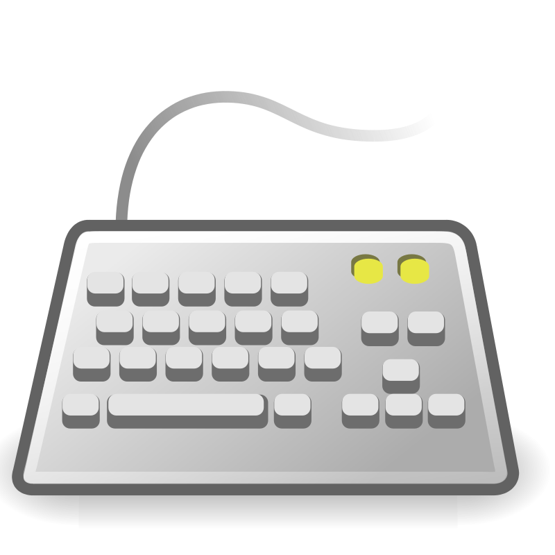 Tango Input Keyboard Clip Art Download