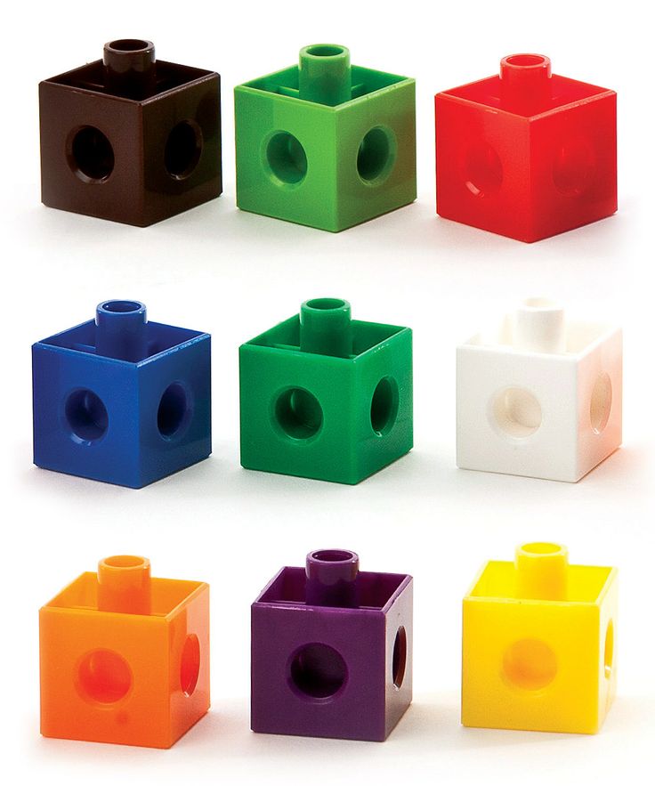 Thinking Kids' Math Linking Cubes Set