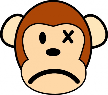 Download Angry Monkey clip art Vector Free