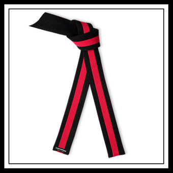 Martial Arts Black Belt Red Stripe - Kataaro