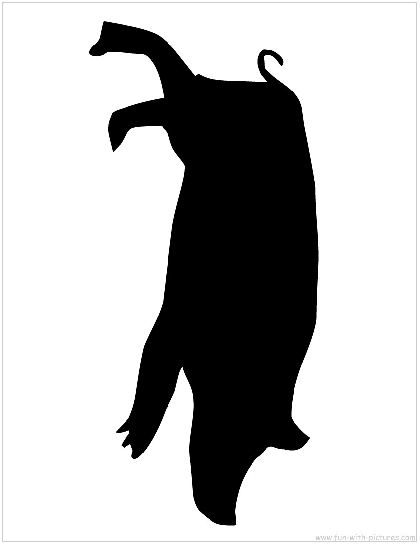 Silhouette Of A Pig - ClipArt Best