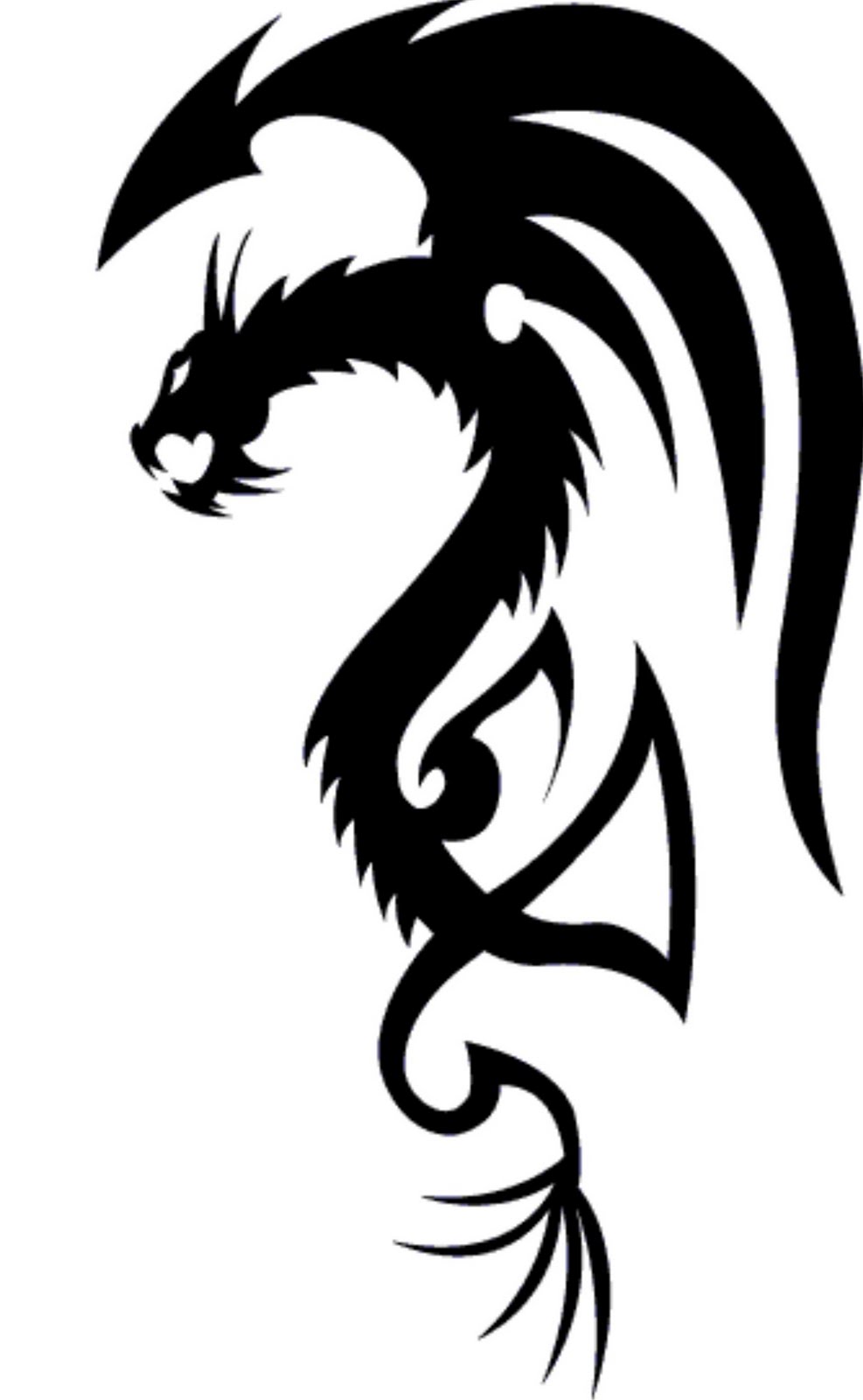 Tattoo's For > Simple Dragon Tattoos Designs