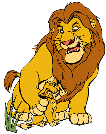 Simba, Mufasa and Sarabi Clipart from The Lion King - Disney ...