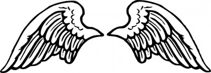 Peterm Angel Wings clip art Vector clip art - Free vector for free ...