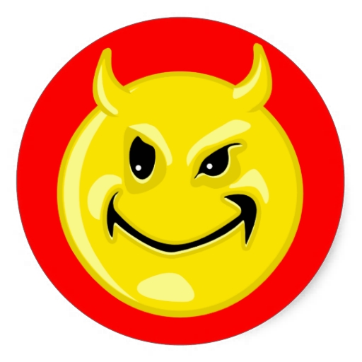 happy_smiley_face_little_devil ...