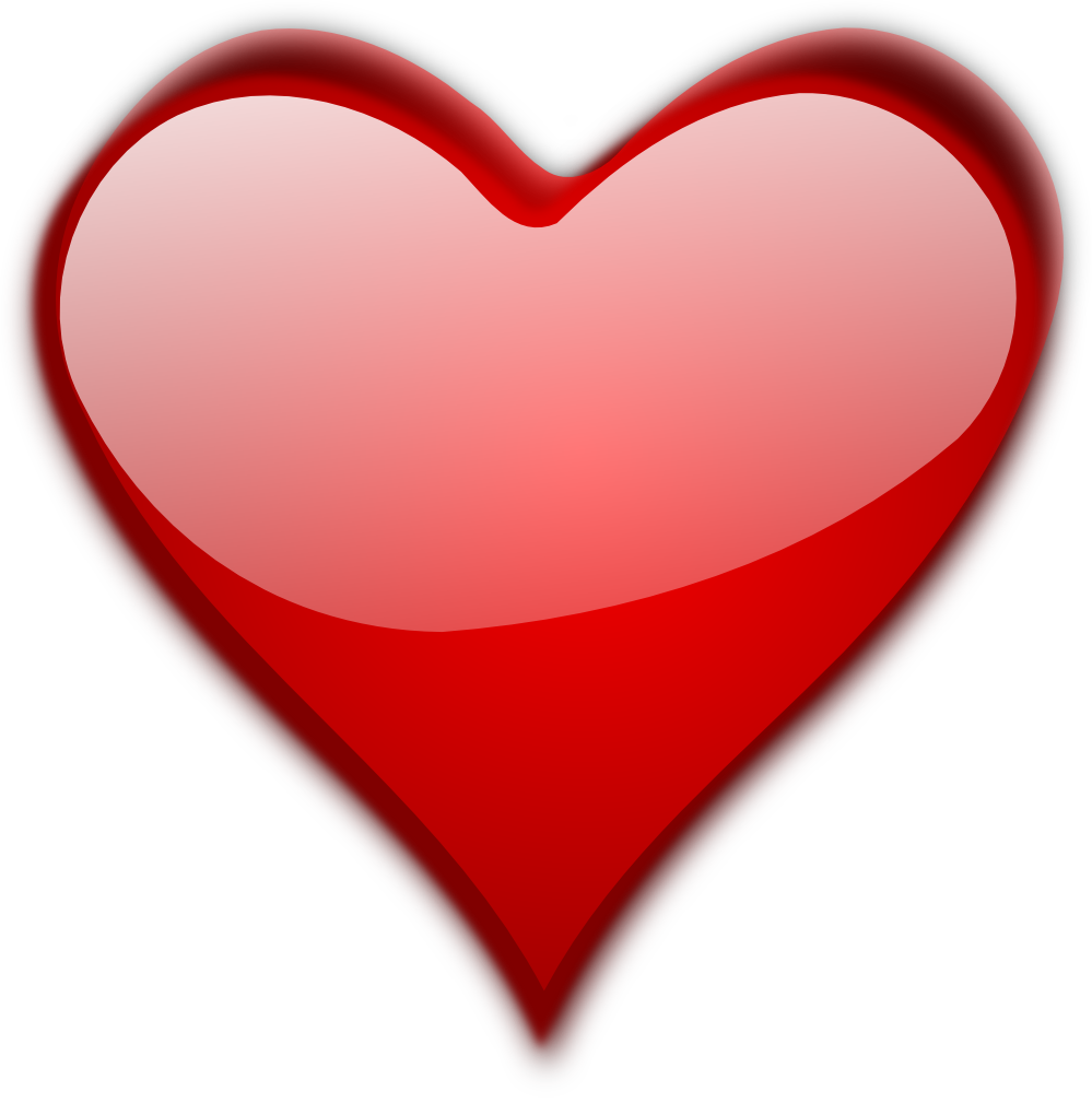 clipartist.net » Clip Art » Heart Gloss Valentine clipartsy.com SVG