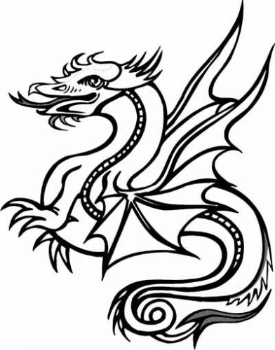 Dragon Coloring Pages For Kids | Printable Coloring Pages