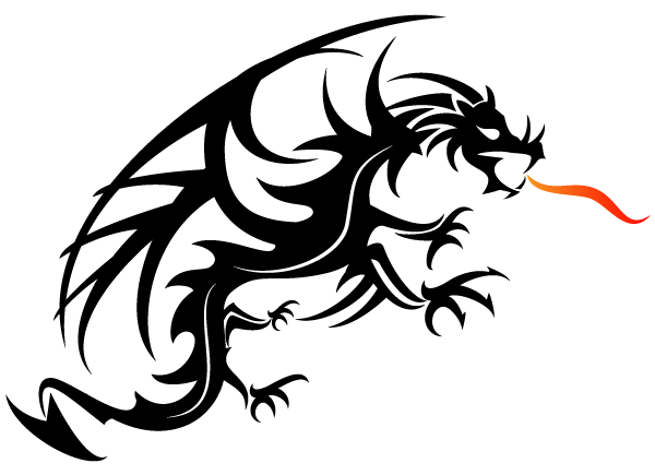 vector clipart dragon - photo #11