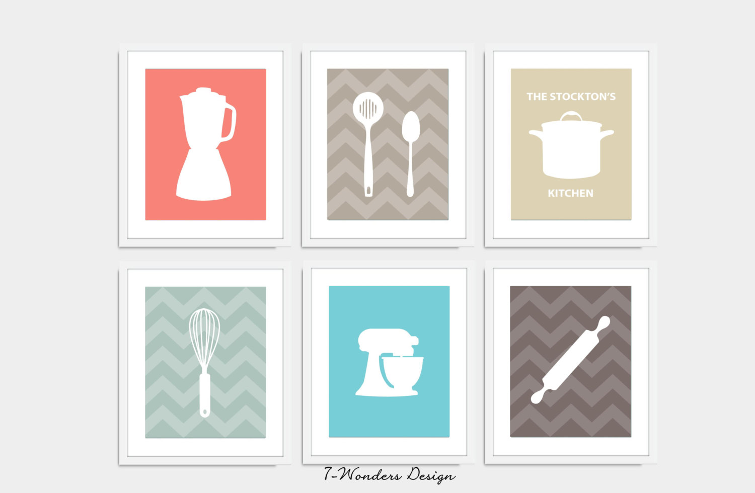 Popular items for kitchen silhouette on Etsy
