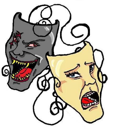 Drama Masks by EpicEastgate on deviantART