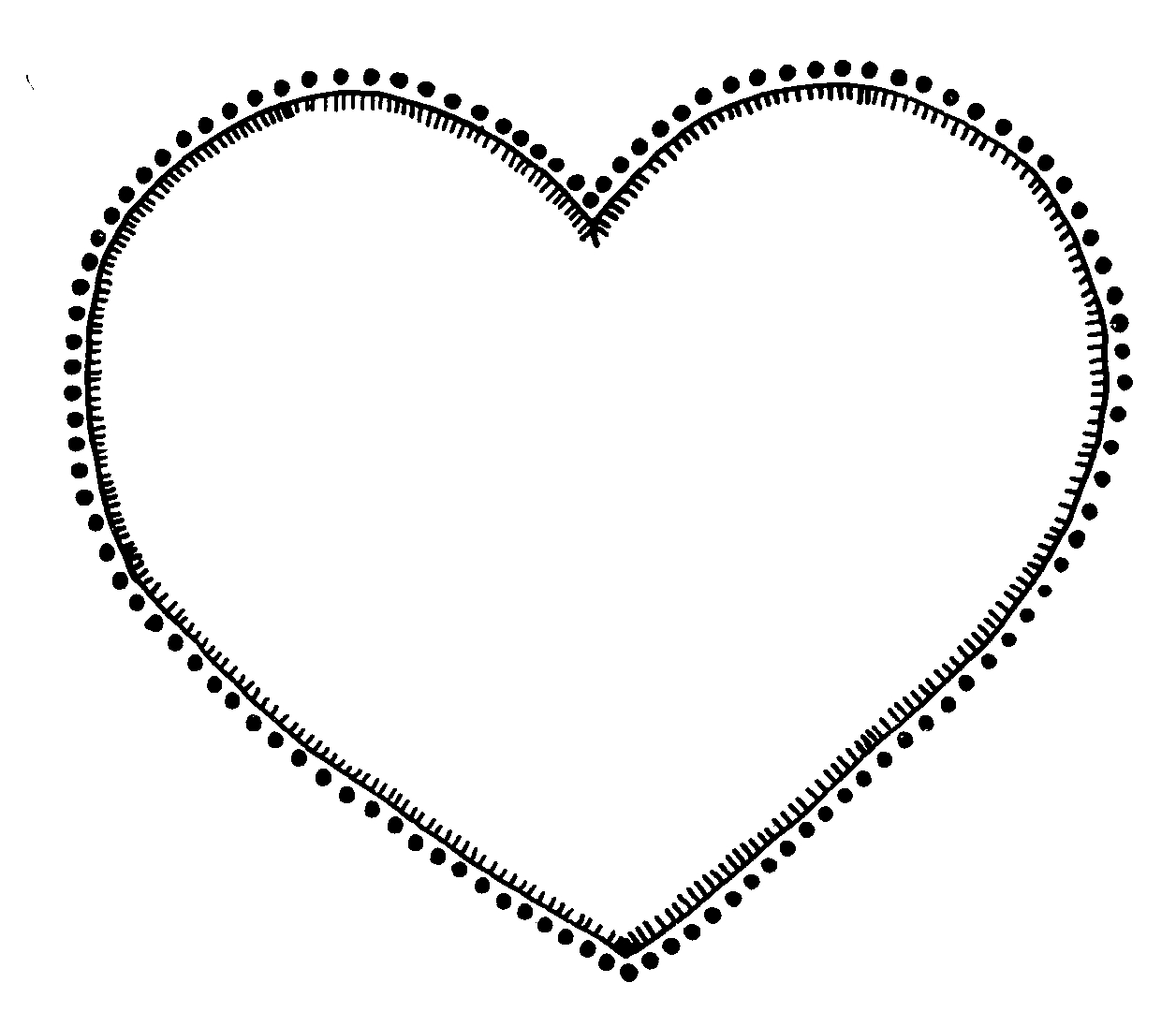 Clip Art Heart Black And White | Clipart Panda - Free Clipart Images