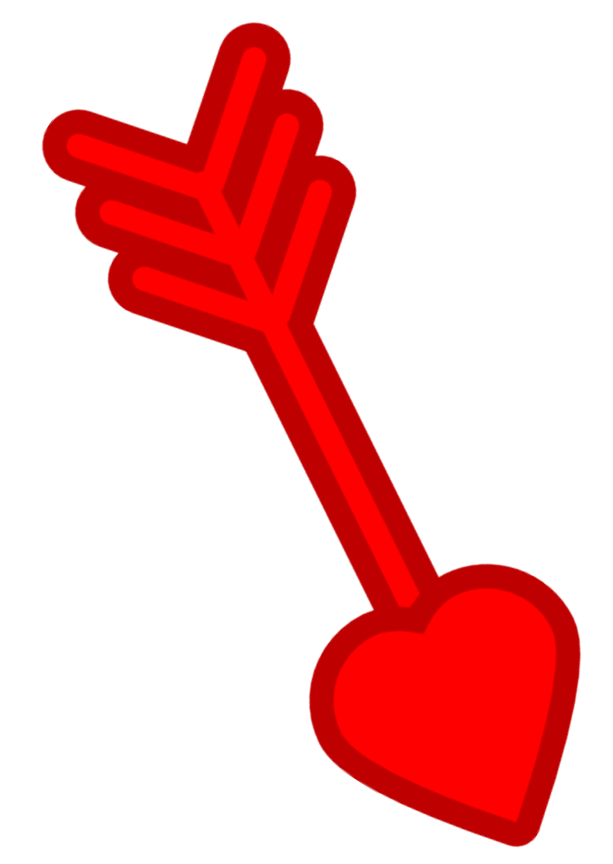 clip art heart with an arrow - photo #21