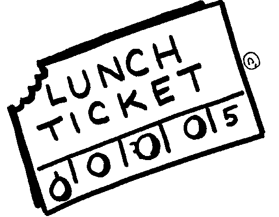 lunch ticket - Clip Art Gallery