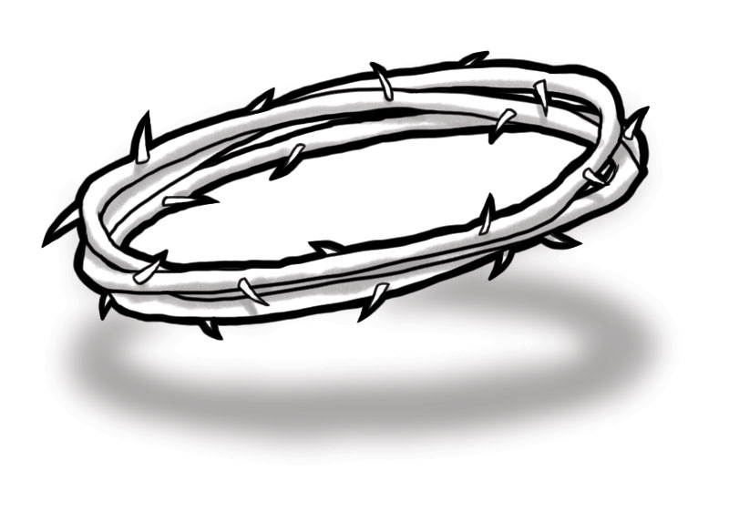 free clip art crown of thorns - photo #5