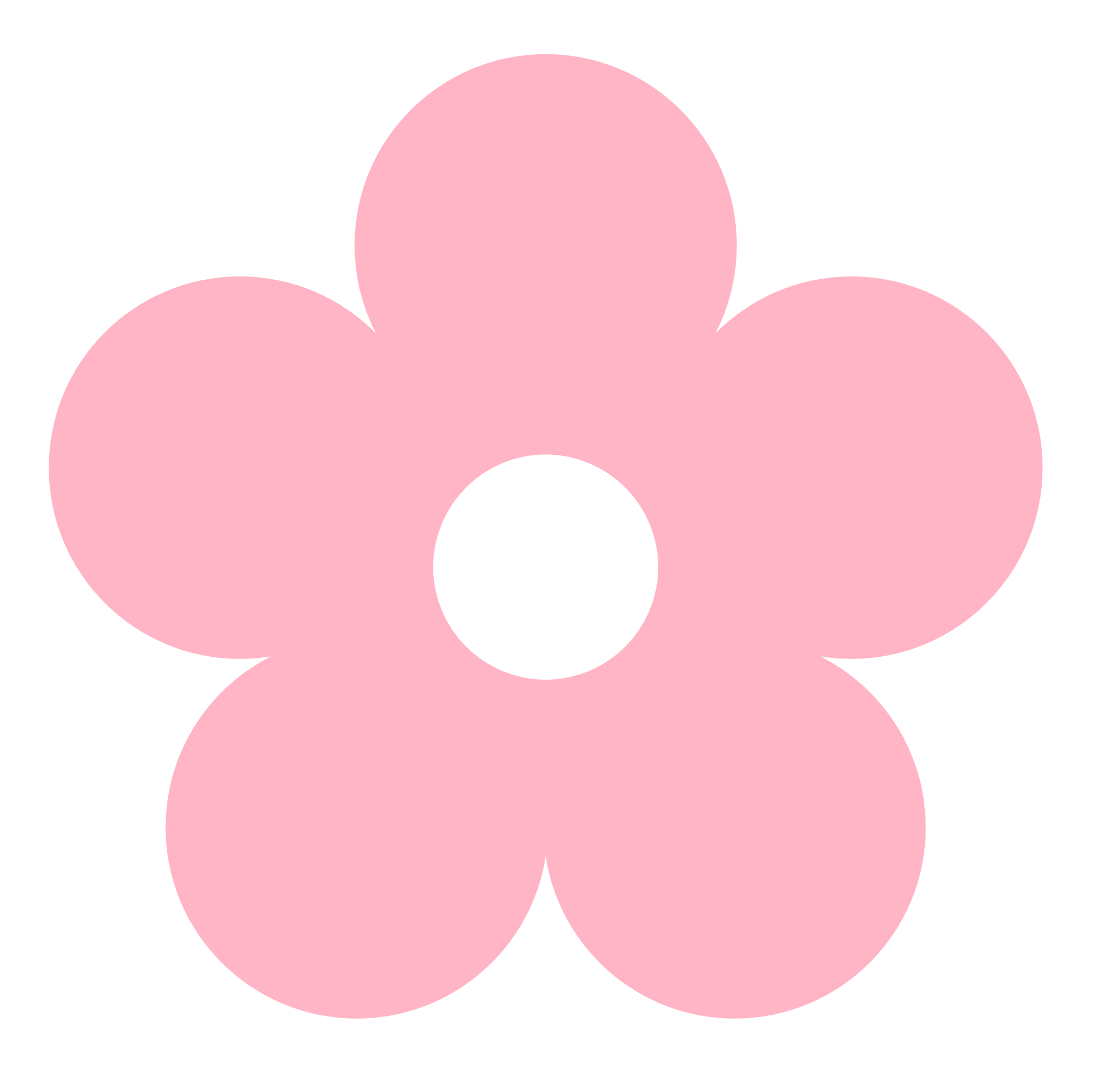 Retro Flower 1 Color Colour Pink 1 Peace xochi.info ...