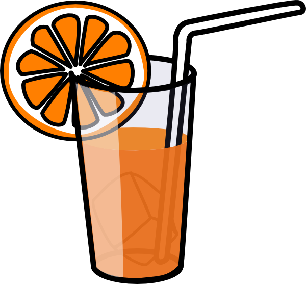 Orange Juice clip art - vector clip art online, royalty free ...