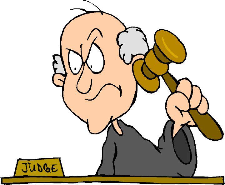 clip art of judges bench and hands on a bible