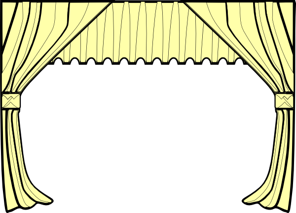 Free Clipart Stage Curtains - ClipArt Best
