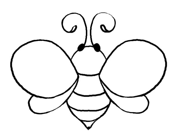 Bumble Bee Template - ClipArt Best