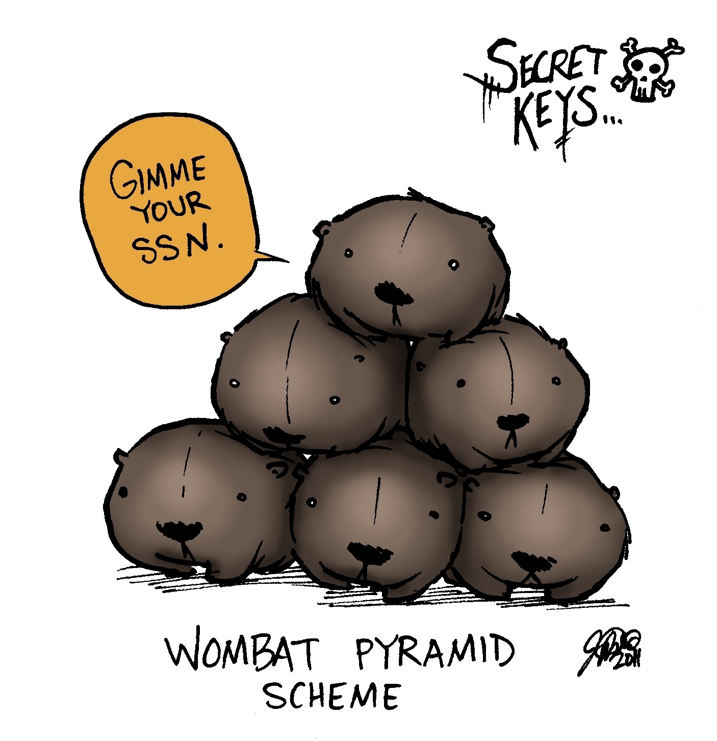 Wombat Cartoon - Cliparts.co