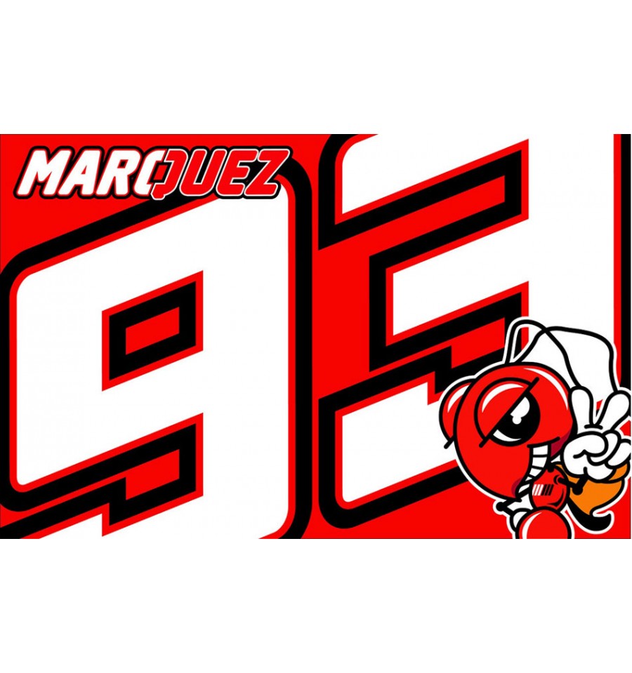 Marc Marquez Ant 93 Flag MMUFG104407