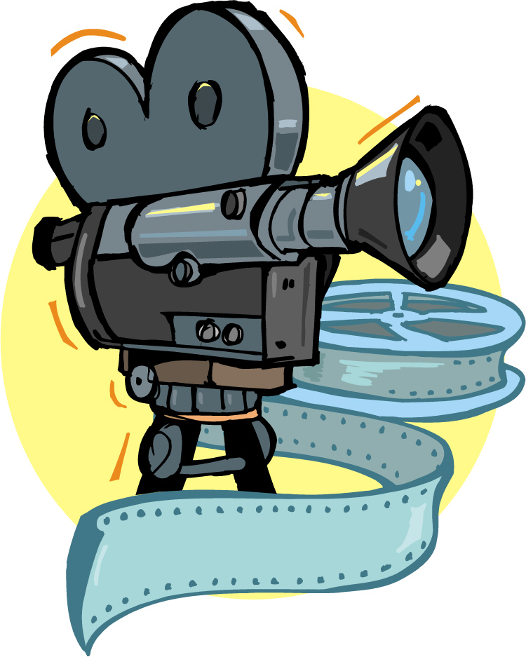 movie camera clip art graphics - photo #22