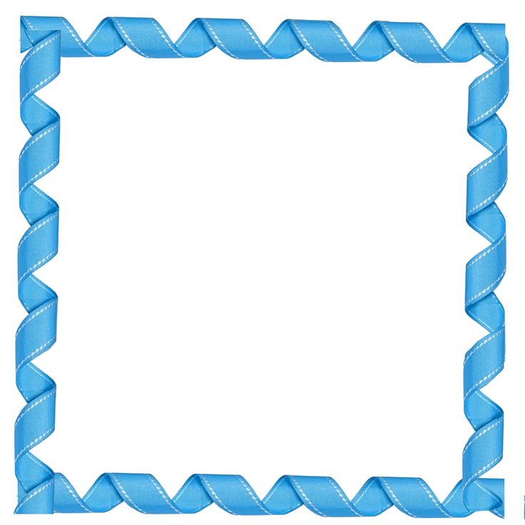 blue frame png | png-blue-curly-ribbon-borde.png | BORDERS | Pinterest