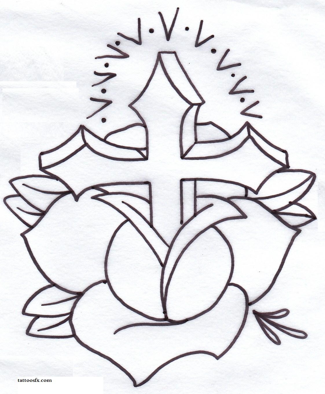 Tattoo Drawings Of Crosses$#@^