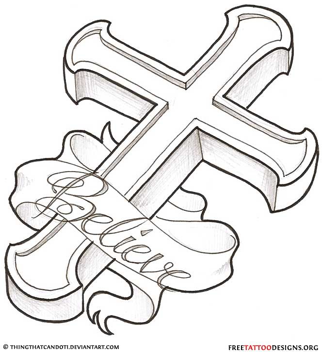 Cross on Pinterest | Cross Tattoos, Crosses and Tattoo Designs